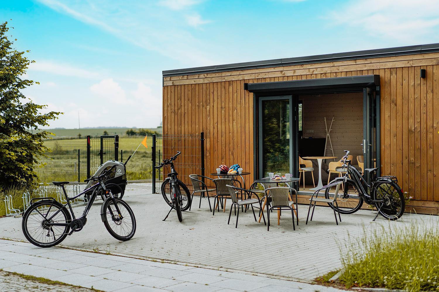 Bed & Bike Resort Trzęsacz Exterior foto