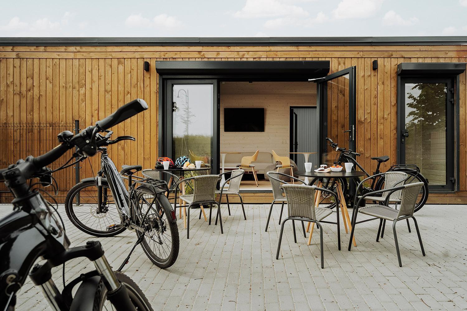 Bed & Bike Resort Trzęsacz Exterior foto